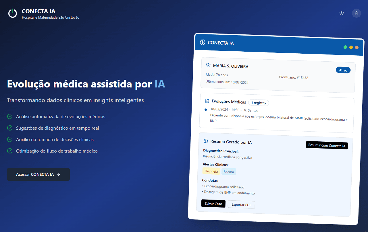 AI-powered clinical assistant project image