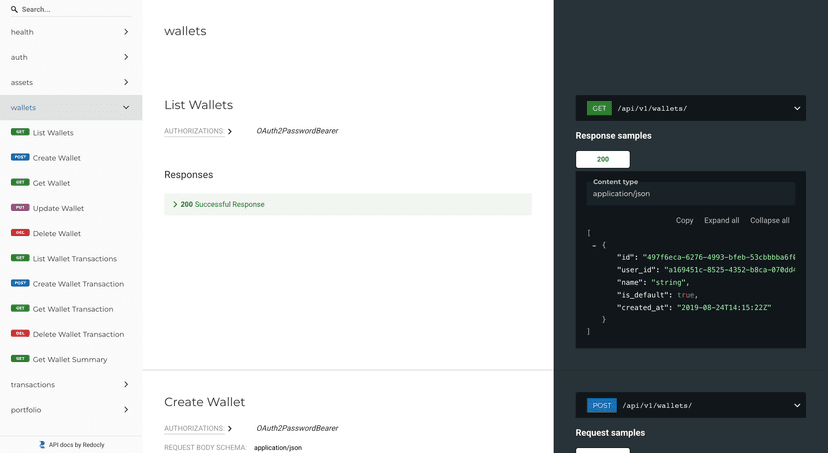 Investment Portfolio API