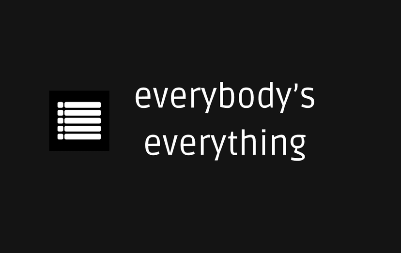 Everybody's Everything - Anonymous posting app